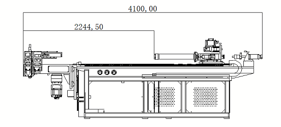 Figure 1 Resisting feeding stroke and machine length
