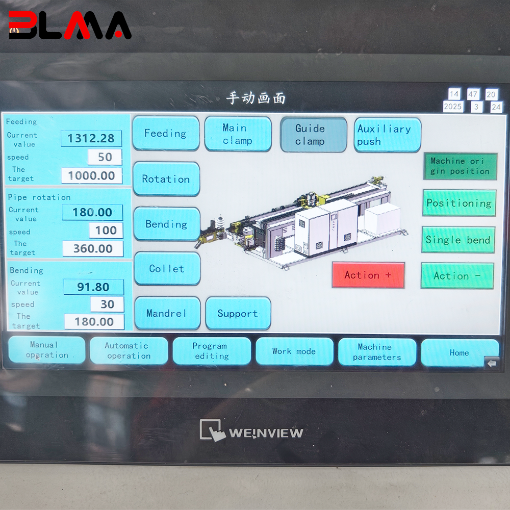 2025-BLMA-DW38CNC-2A1S pipe bending machine