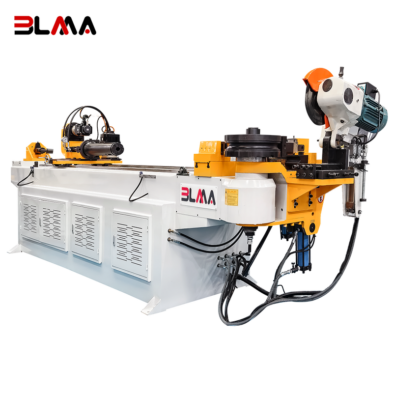 2026-BLMA-DW75CNC-2A1S CNC Tube Bending Machine with Cutting Function Automatic Pipe Bender and Tube Cutting Machine