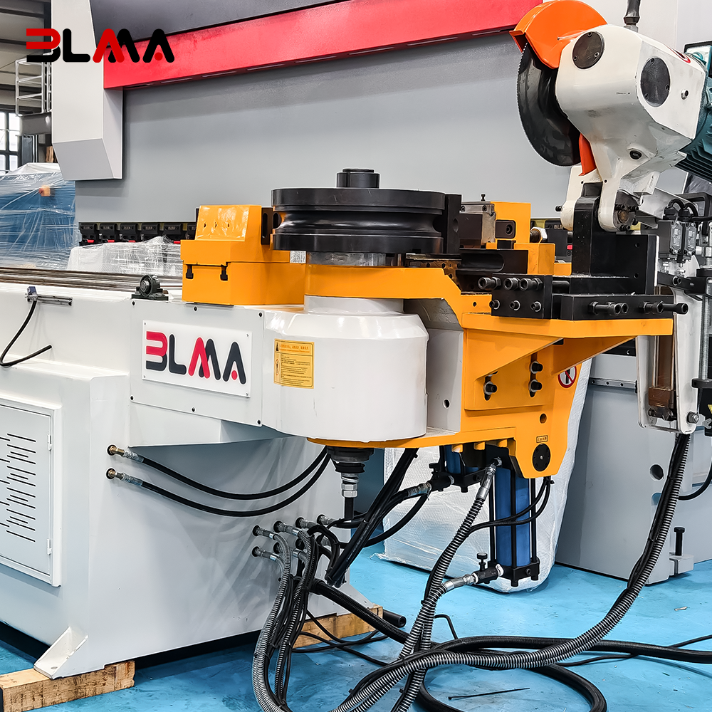 2026-BLMA-DW75CNC-2A1S CNC Tube Bending Machine with Cutting Function Automatic Pipe Bender and Tube Cutting Machine