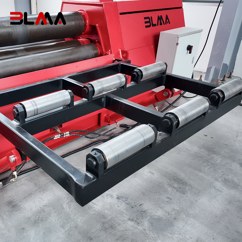 W12 16x1500 4-Roller Plate Rolling Machine — Optional Upper & Side Support for Enhanced Stability