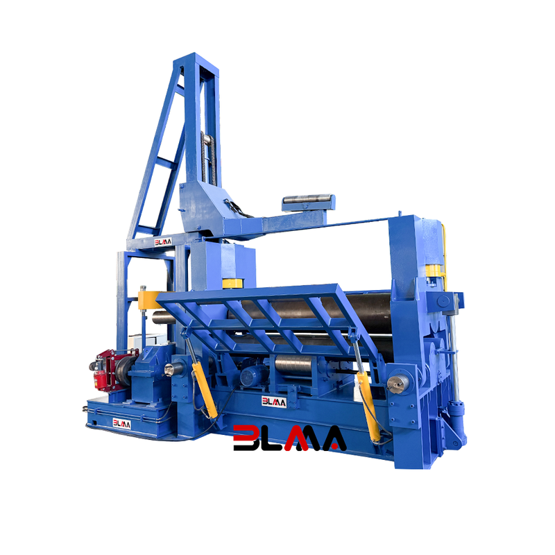 W11S 50x3000 Heavy-Duty 3-Roller Upper Roller Universal Plate Rolling Machine | Industrial Plate Bending