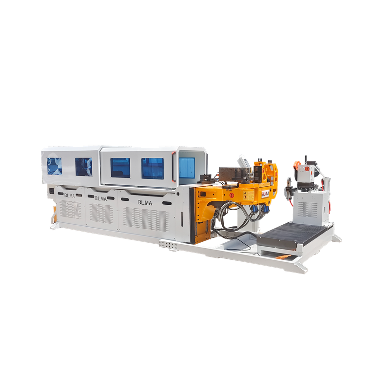 2026-BLMA-DW38CNC-4A2SV CNC Tube Bending Machine with Tube Cutting Function | Automatic Pipe Bender and Tube Cutting Machine