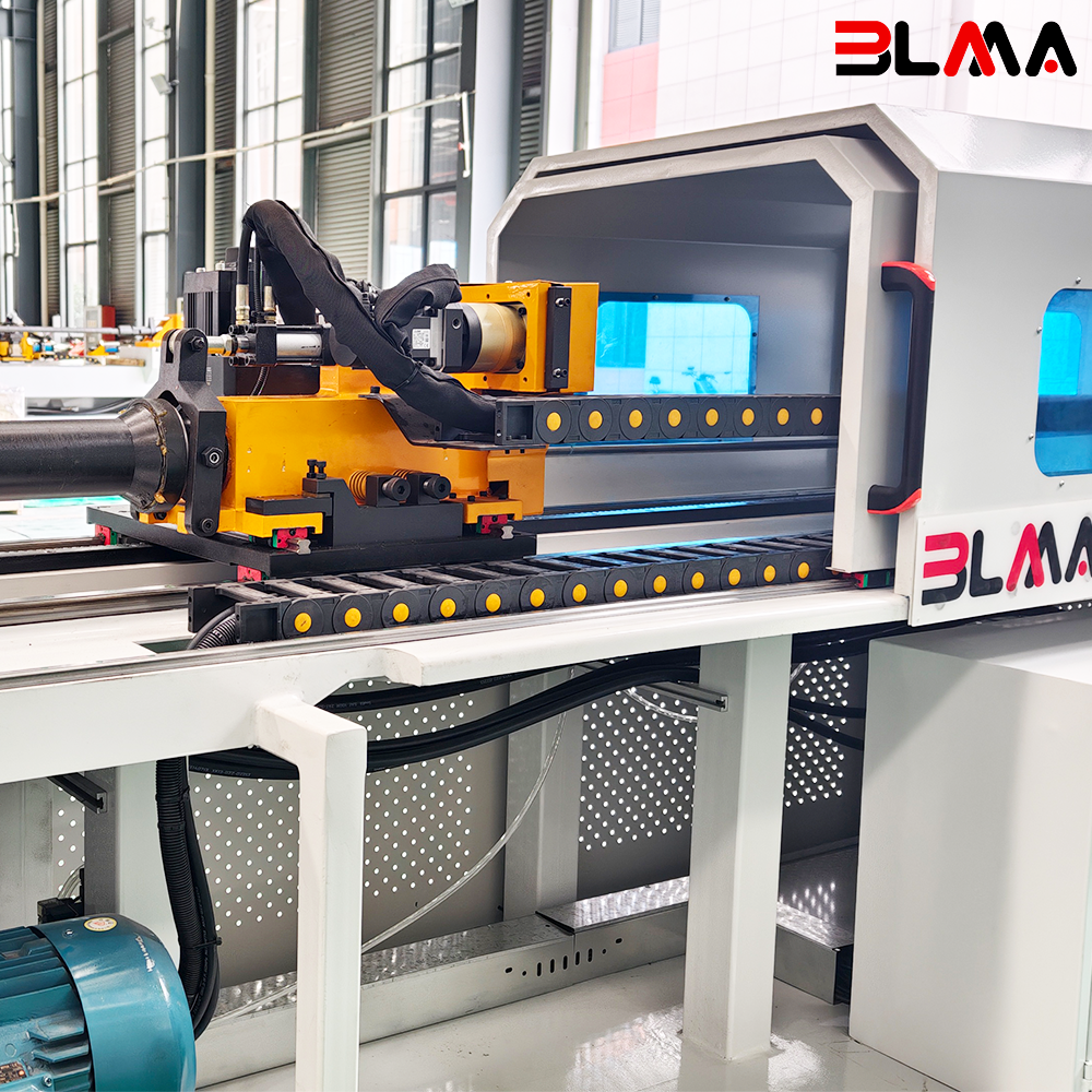 2026-BLMA-DW50CNC-7AMSV Left–Right CNC Pipe Bending Machine | High-Speed Multi-Axis Servo Pipe Bender
