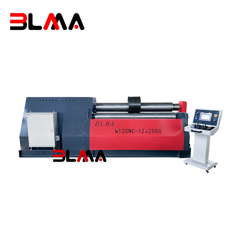 W12 12x2000 4-Roller Plate Rolling Machine | High Precision Rolling