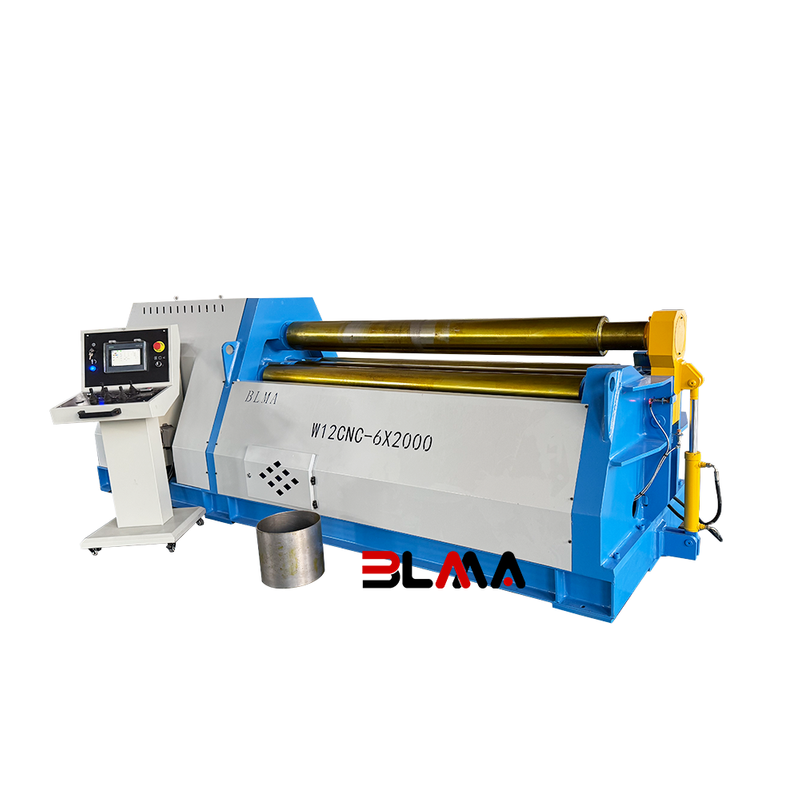 2026-BLMA-W12 6×2000 Four Roll Plate Rolling Machine | Hydraulic CNC Plate Bender