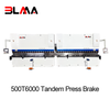 500T6000 CNC Tandem Press Brake – Heavy Duty Hydraulic Bending Machine for Long Steel Sheets & Light Pole Manufacturing
