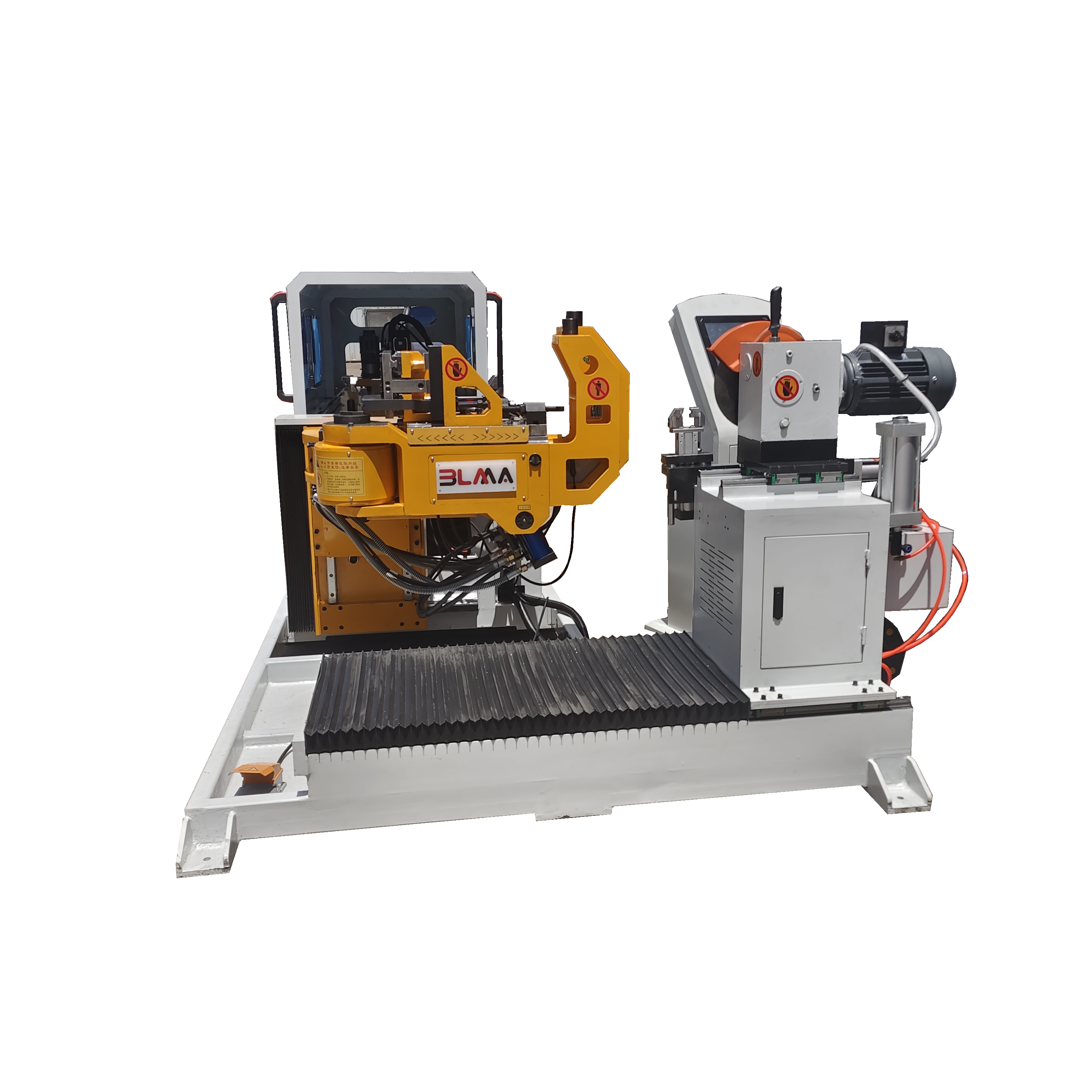 2026-BLMA-DW38CNC-4A2SV CNC Tube Bending Machine with Tube Cutting Function | Automatic Pipe Bender and Tube Cutting Machine