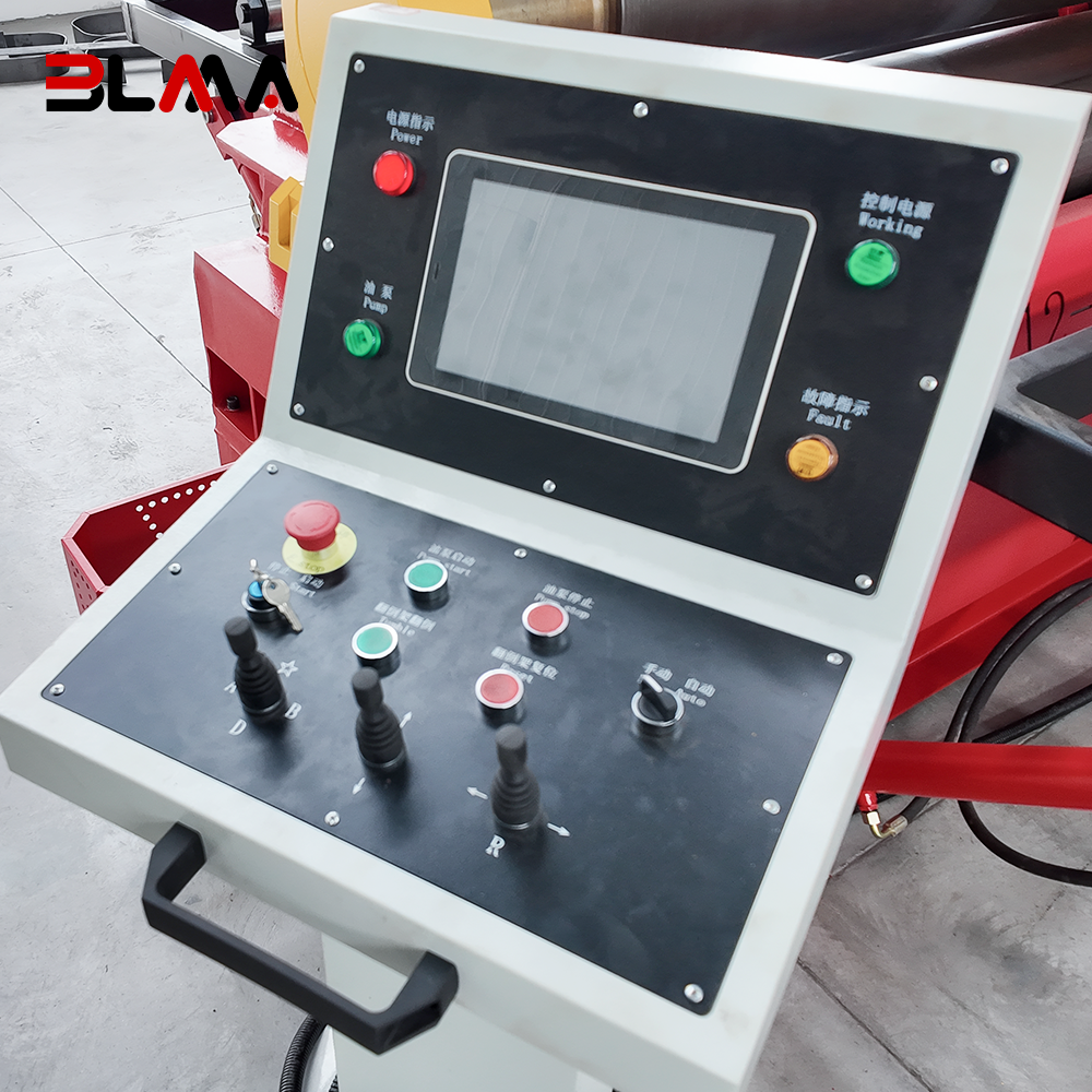 W12 25x2000 4-Roller CNC Plate Rolling Machine — Precision Rolling for Medium-Thickness Plates