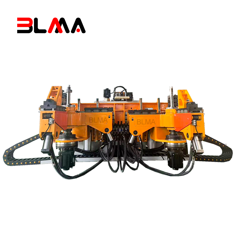 DW75CNC-9AMSV-Dual-Head Left & Right CNC Tube Bending Machine for Complex Tube Forming