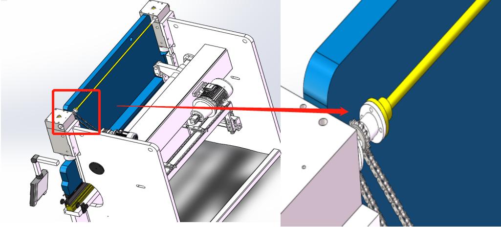 Synchronized rods of press brake cylinders