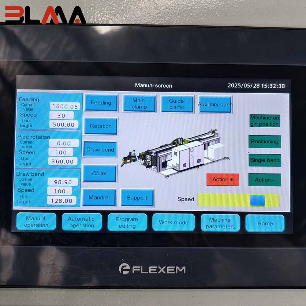 2025-BLMA-DW63NC-2A1S pipe bending machine