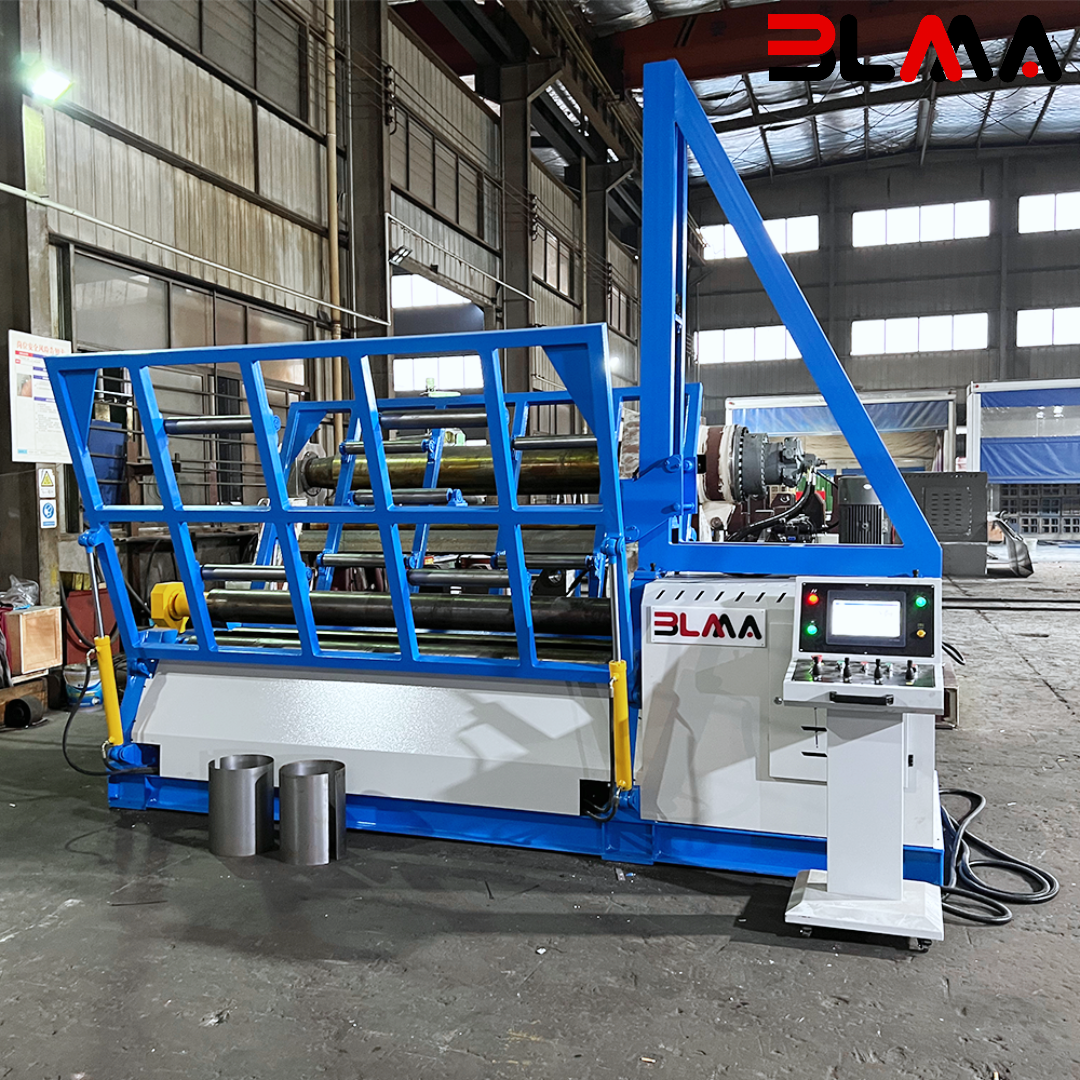 2026-BLMA-W12 4×2000 Four Roll Plate Rolling Machine | Hydraulic CNC Plate Bender