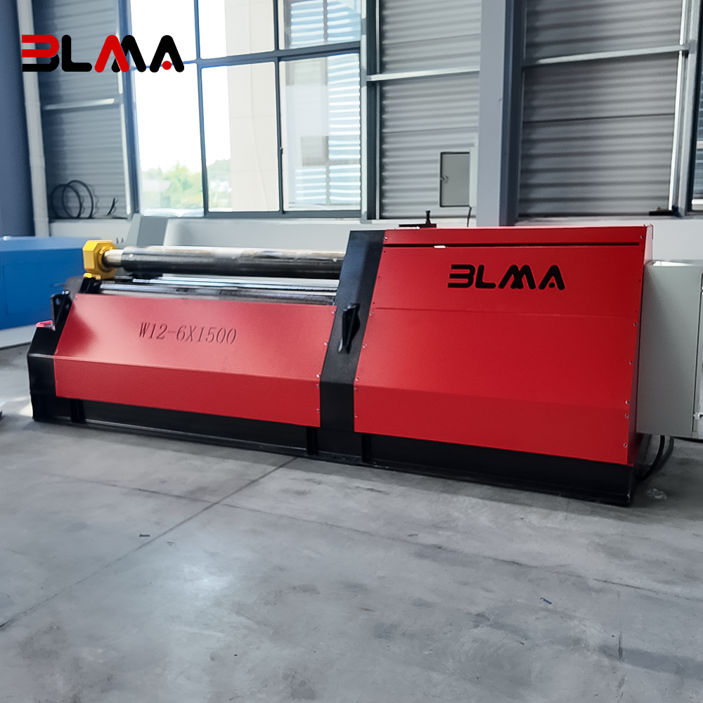 W12 6x1500 4-Roller CNC Plate Rolling Machine — High-Precision Cone & Cylinder Forming
