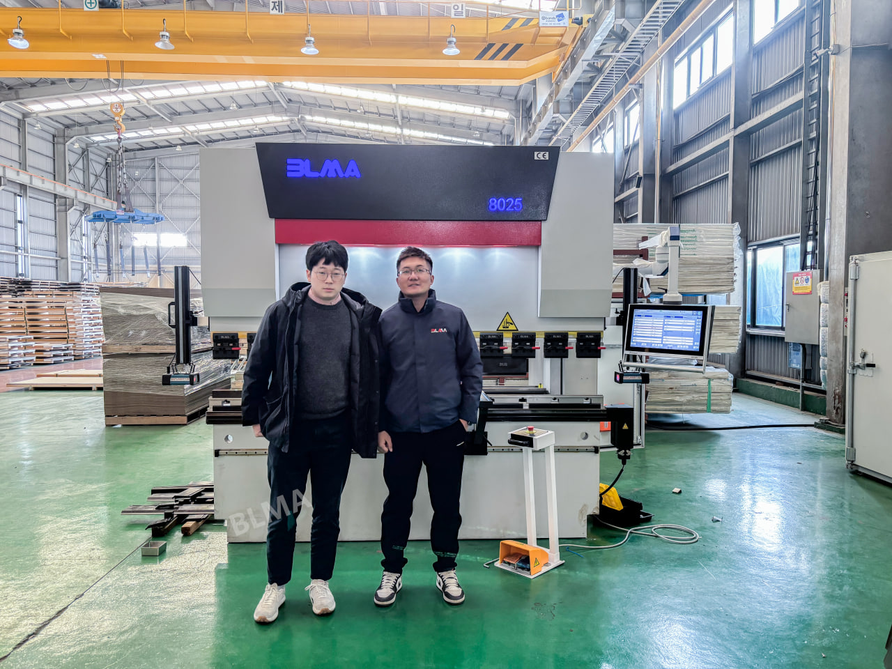 BLMA Engineers Successfully Complete On-Site Installation, Commissioning, and Training for CNC Machines in South Korea