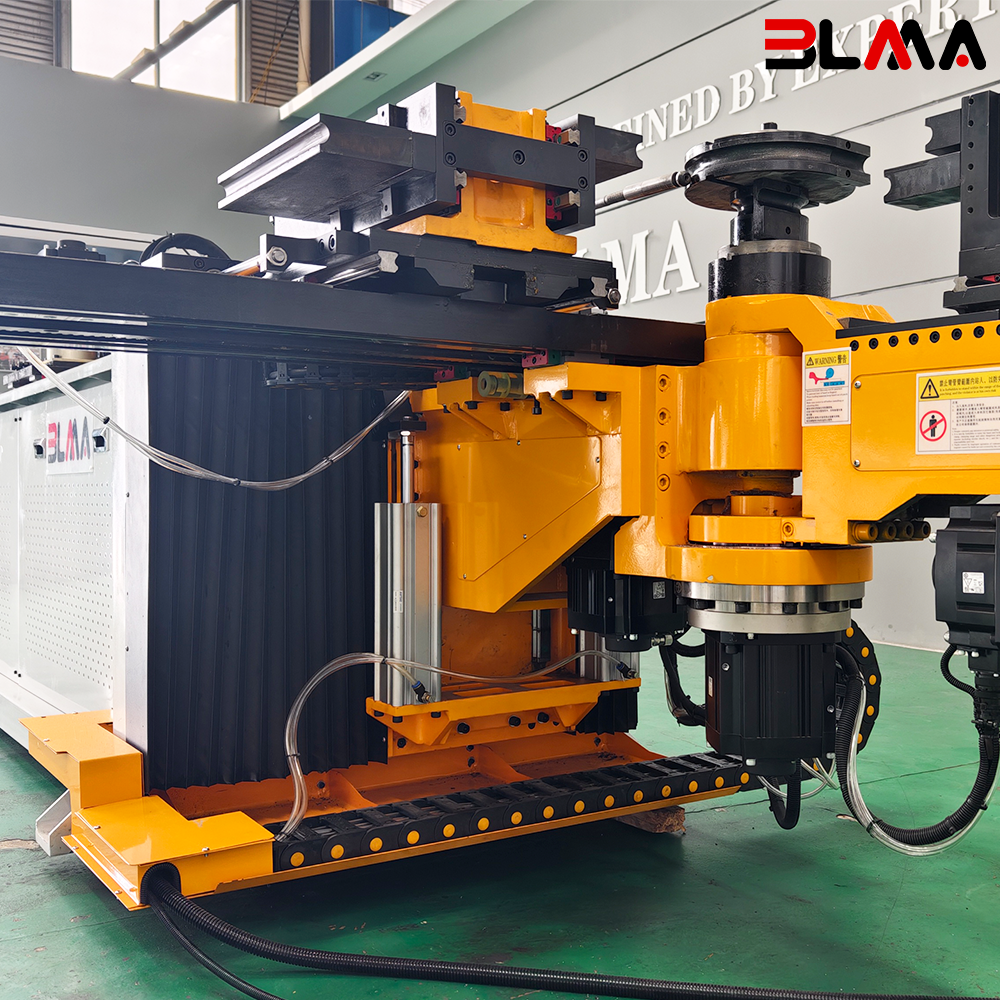 2026-BLMA-DW50CNC-7AMSV Left–Right CNC Pipe Bending Machine | High-Speed Multi-Axis Servo Pipe Bender