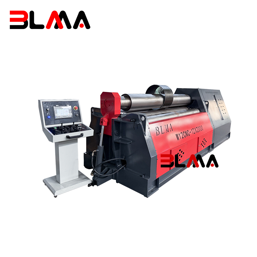 W12 12x2000 4-Roller Plate Rolling Machine | High Precision Rolling