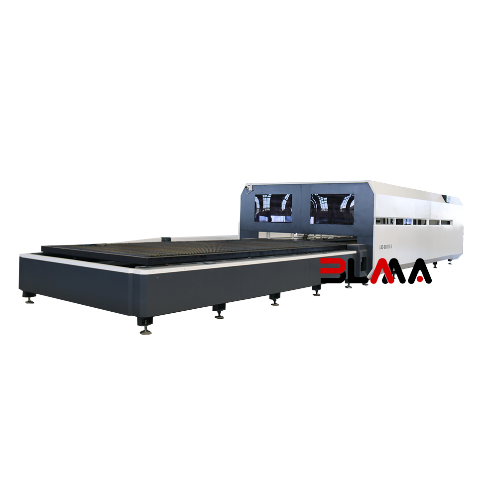 6000W 3015 Fiber Laser Cutting Machine with Exchange Table & Full Enclosure | CNC Sheet Metal Laser Cutter