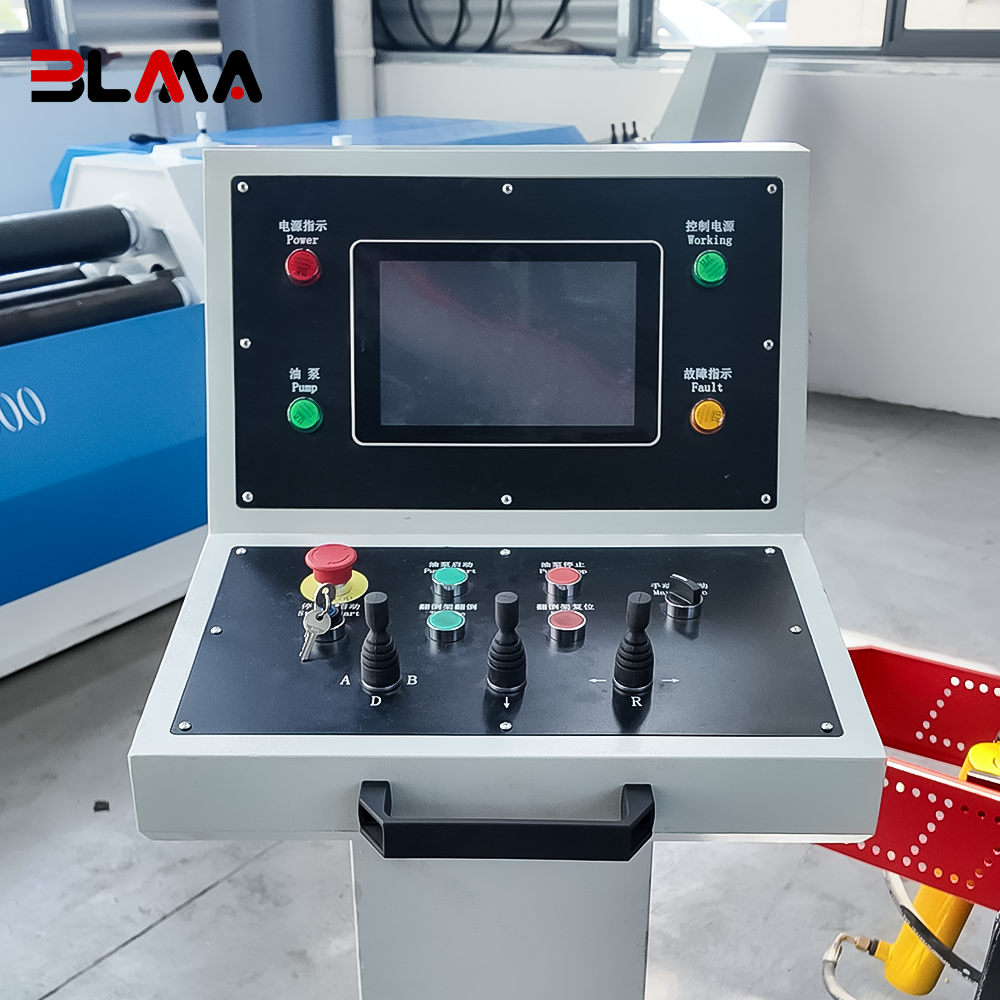 W12 6x1500 4-Roller CNC Plate Rolling Machine — High-Precision Cone & Cylinder Forming