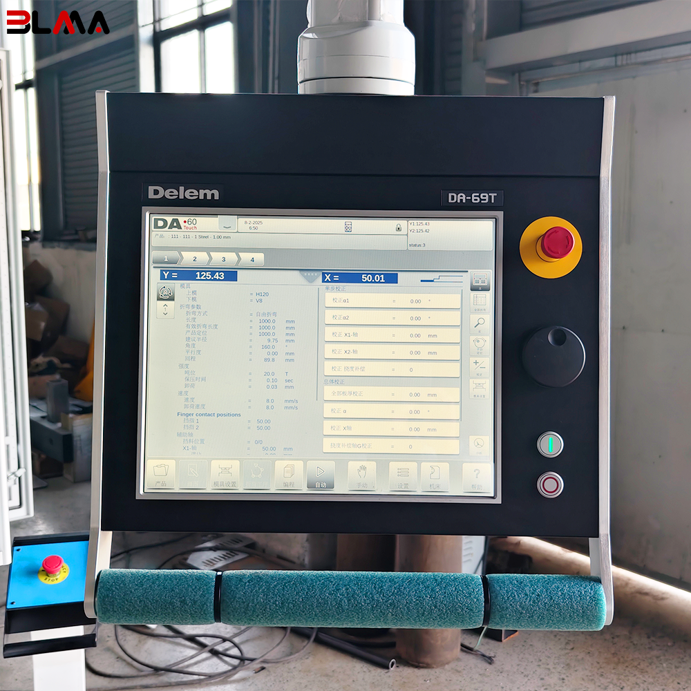 2026-BLMA-WE67K-170T3200 DA69T 8+1 Axis High-Precision CNC Press Brake for Complex Sheet Metal Forming