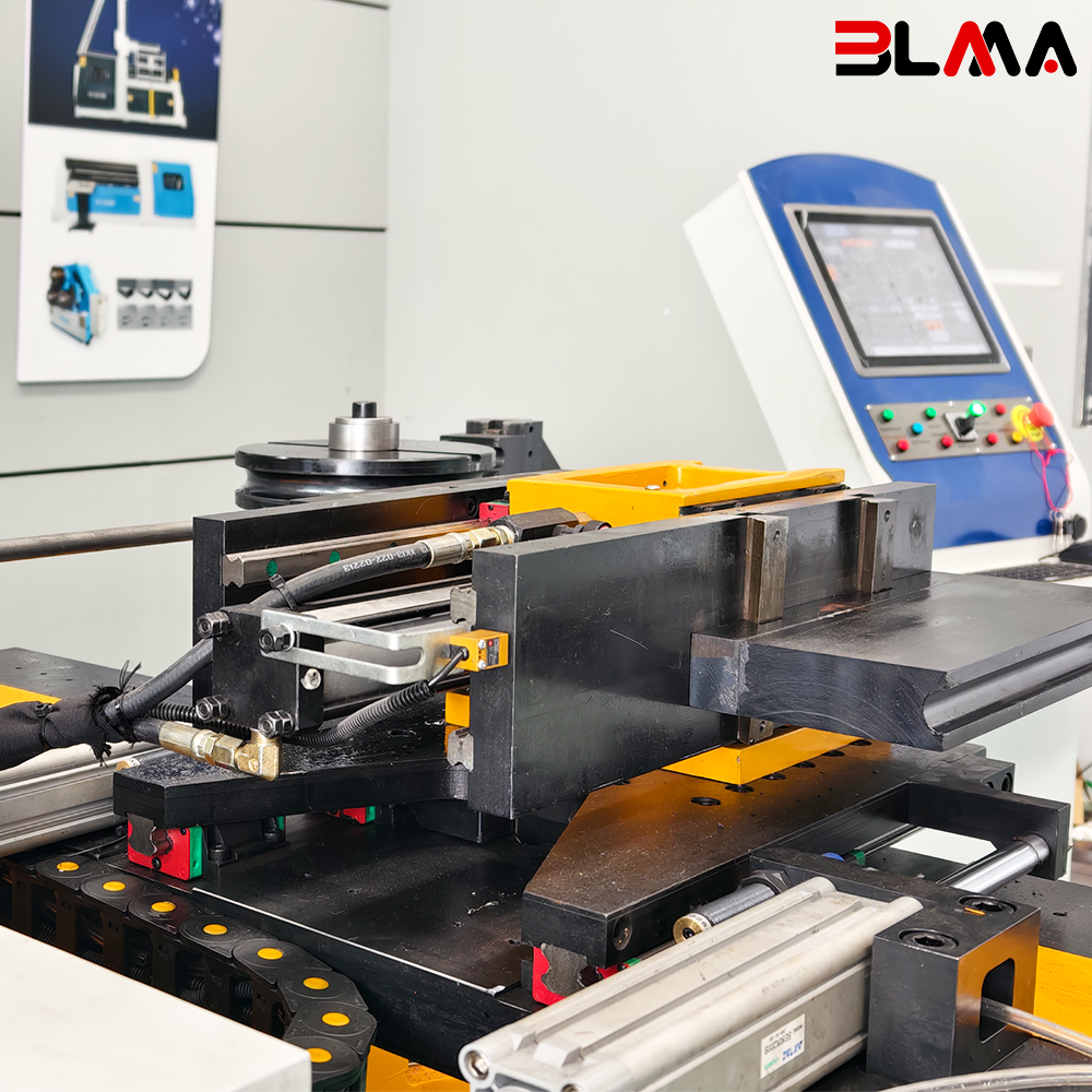 2026-BLMA-DW50CNC-7AMSV Left–Right CNC Pipe Bending Machine | High-Speed Multi-Axis Servo Pipe Bender