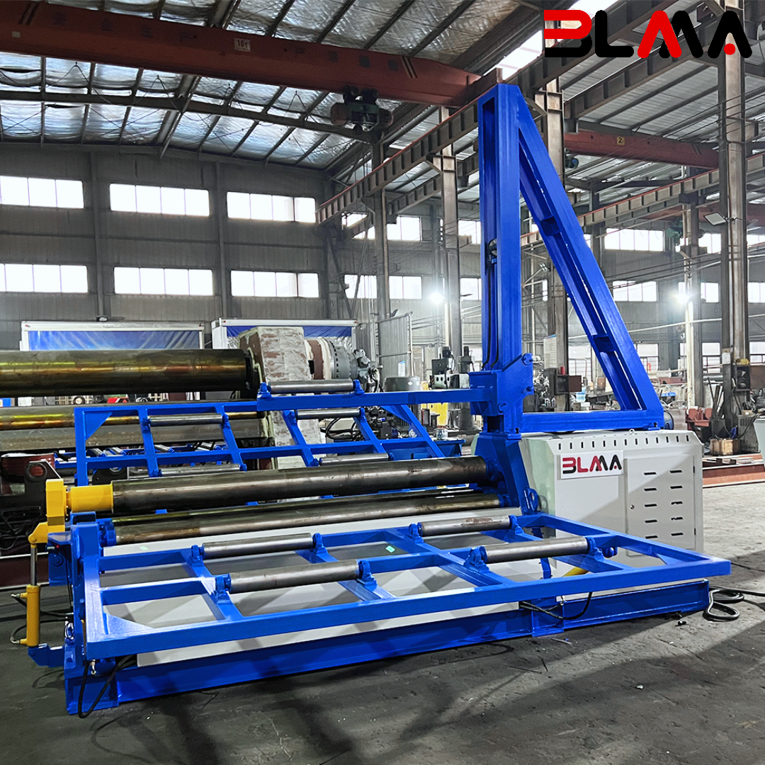 2026-BLMA-W12 4×2000 Four Roll Plate Rolling Machine | Hydraulic CNC Plate Bender