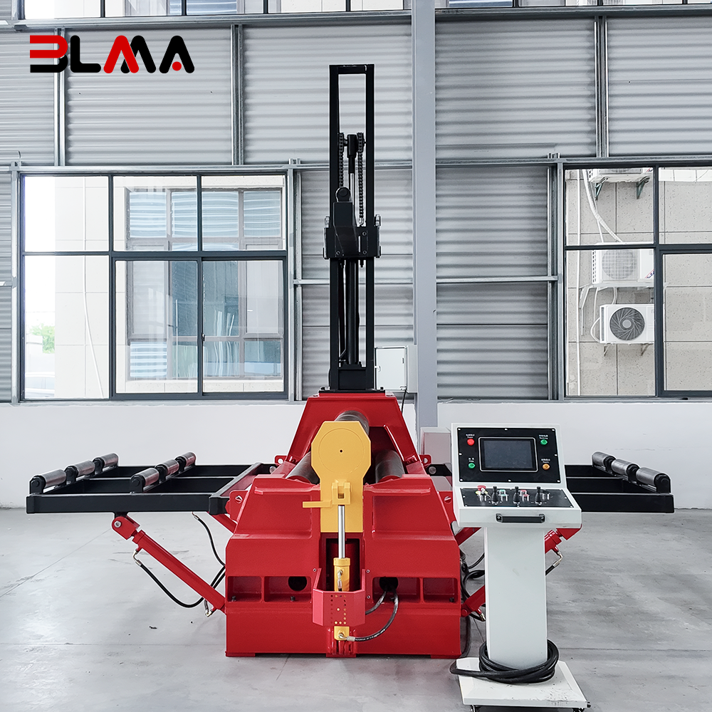 W12 16x1500 4-Roller Plate Rolling Machine — Optional Upper & Side Support for Enhanced Stability