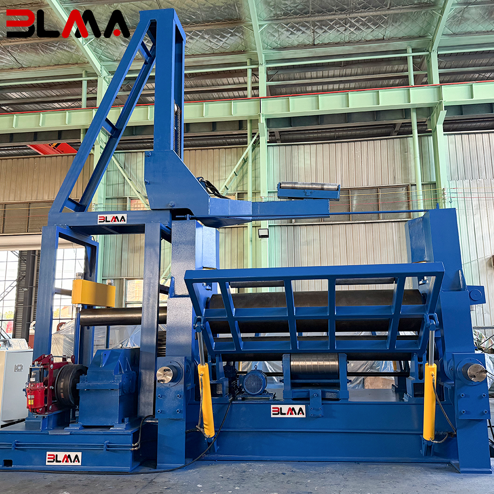 W11S 50x3000 Heavy-Duty 3-Roller Upper Roller Universal Plate Rolling Machine | Industrial Plate Bending