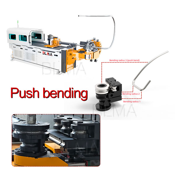 Push Bending Technology in CNC Tube Bending Machines for Large Radius Tube Bending Applications