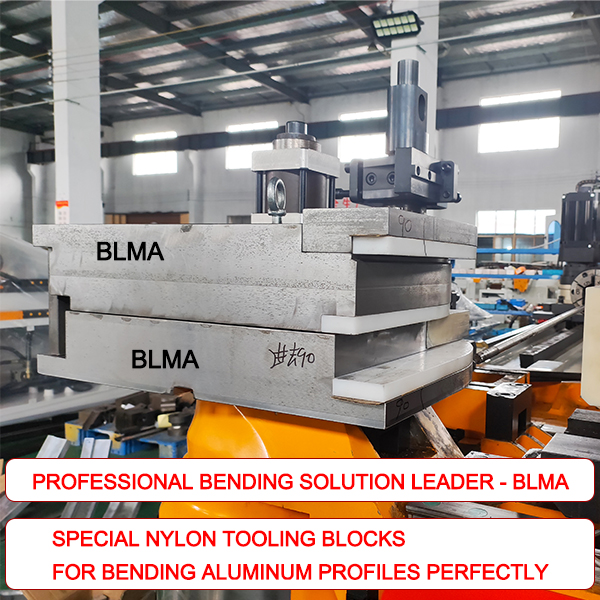 Nylon and Steel Combination Tooling for Scratch-Free Aluminum Profile Bending | Professional Tube Bending Solutions
