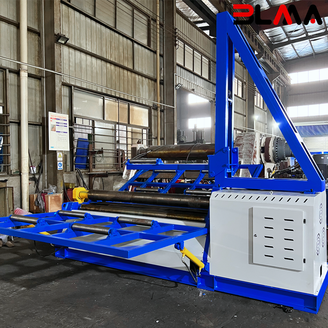 2026-BLMA-W12 4×2000 Four Roll Plate Rolling Machine | Hydraulic CNC Plate Bender