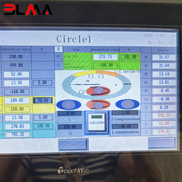 2026-BLMA-W12 6×2000 Four Roll Plate Rolling Machine | Hydraulic CNC Plate Bender