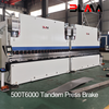 500T6000 CNC Tandem Press Brake – Heavy Duty Hydraulic Bending Machine for Long Steel Sheets & Light Pole Manufacturing