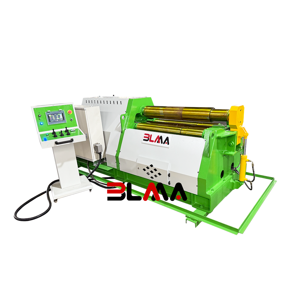 2026-BLMA-W12 8X1000 Custom Rollers Slotting Plate Rolling Machine